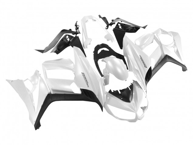 Carenados Moto Kawasaki Z1000SX 2010-2016 - Blanco Perla Negro Baratos