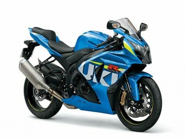 Kits Carenado Moto Suzuki GSXR 1000 2009-2016 - Azul Verde Blanco Baratos