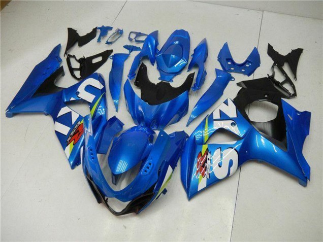 Kits Carenado Moto Suzuki GSXR 1000 2009-2016 - Azul Verde Blanco Baratos