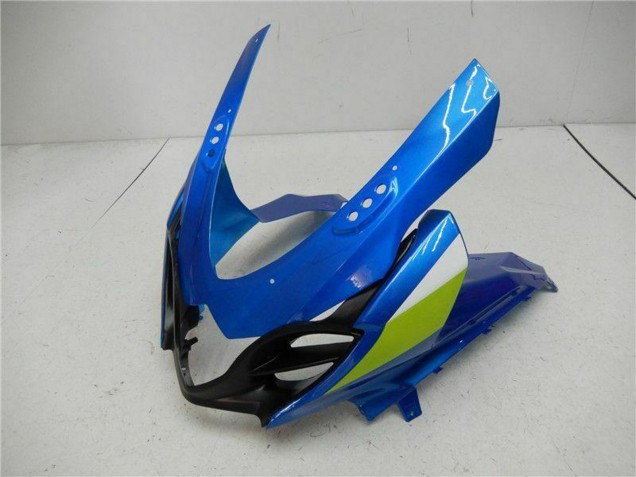 Kits Carenado Moto Suzuki GSXR 1000 2009-2016 - Azul Verde Blanco Baratos