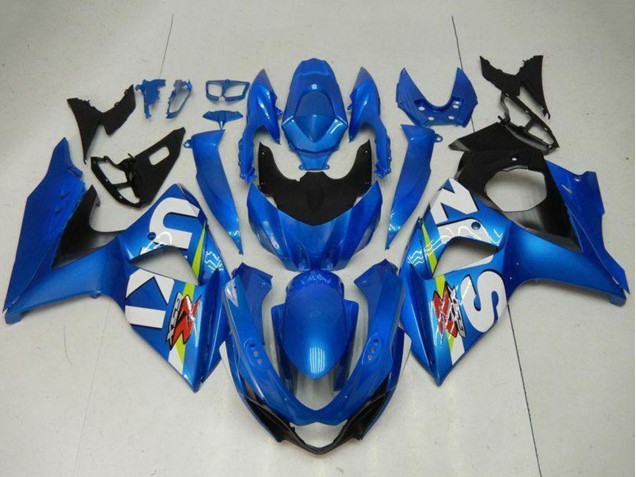 Kits Carenado Moto Suzuki GSXR 1000 2009-2016 - Azul Verde Blanco Baratos