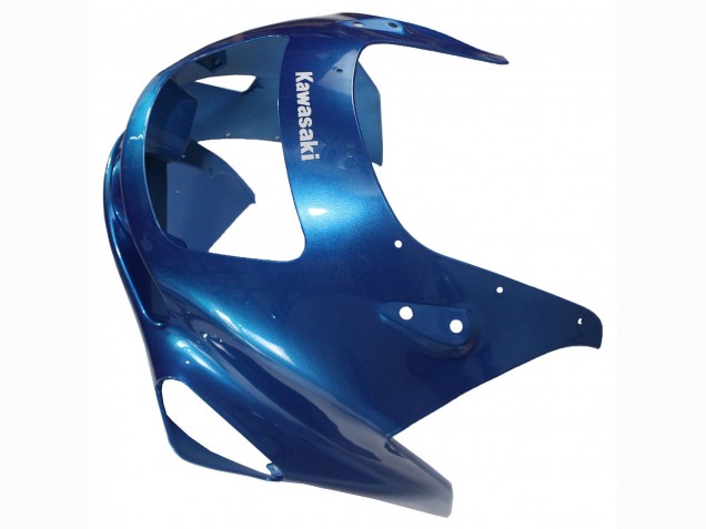 Carenados Moto Kawasaki ZZR600 1998-2003 - Azul Plata Negro Baratos