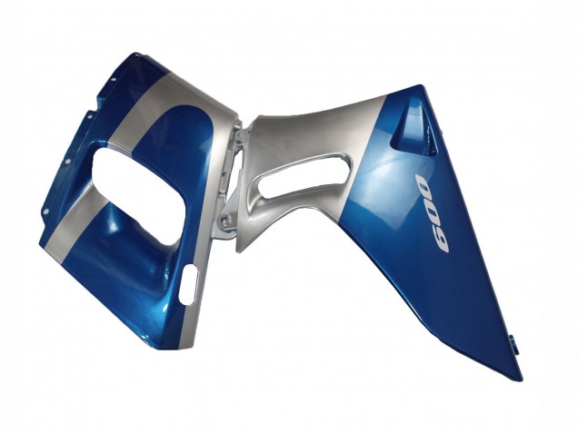 Carenados Moto Kawasaki ZZR600 1998-2003 - Azul Plata Negro Baratos