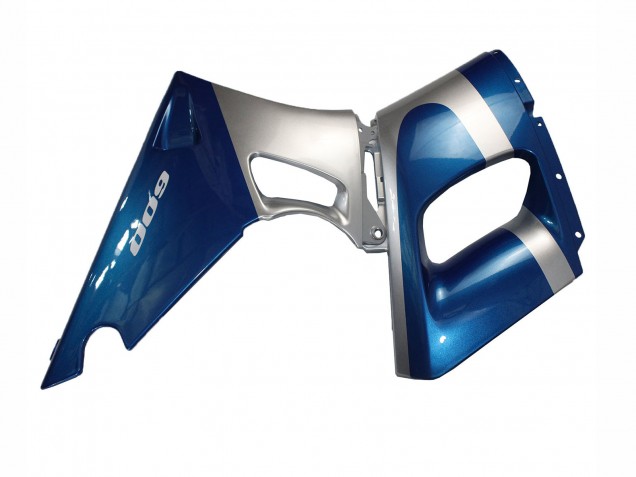 Carenados Moto Kawasaki ZZR600 1998-2003 - Azul Plata Negro Baratos