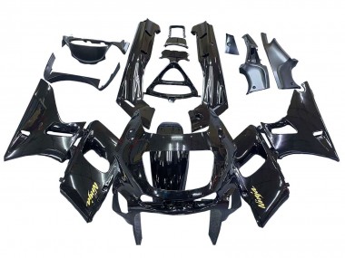 Carenados Moto Kawasaki ZZR400 1993-2007 - Negro Brillante Oro Ninja Baratos