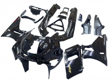 Carenados Moto Kawasaki ZZR600 1998-2003 - Negro Brillante Oro Ninja Baratos