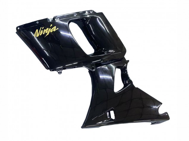 Carenados Moto Kawasaki ZZR600 1998-2003 - Negro Brillante Oro Ninja Baratos