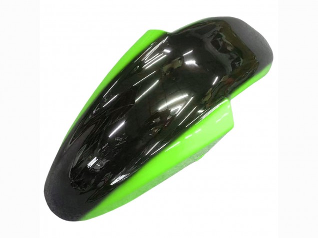 Carenados Moto Kawasaki ZZR600 1998-2003 - Verde Negro Brillante Llama Baratos