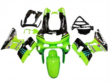 Carenados Moto Kawasaki ZZR400 1993-2007 - Verde Negro Brillante Azul Monstruo Elf Touch4 Bridgestone Baratos