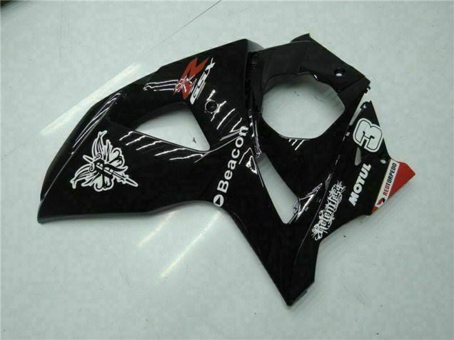 Carenados Moto Suzuki GSXR 1000 2009-2016 - Negro Brillante Rojo Faro Motul Baratos
