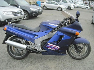 Carenados Moto Kawasaki ZZR1100 1990-1992 - Azul Azul Oscuro Baratos