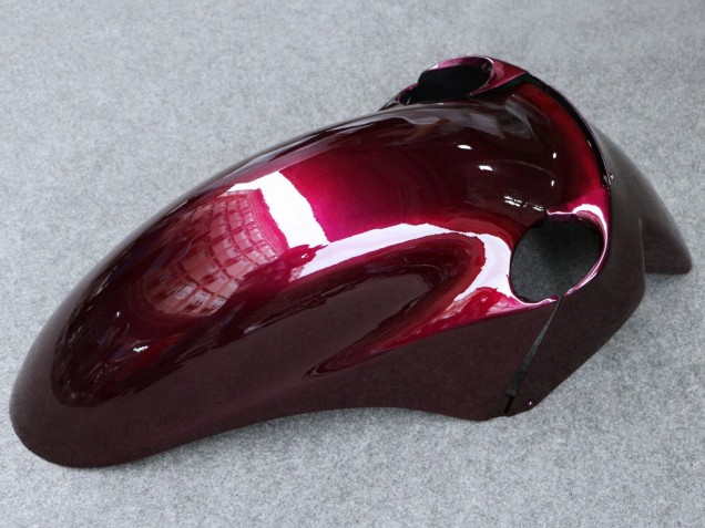 Carenado Moto Kawasaki ZZR1100 1993-2003 - Rojo Oscuro Baratos