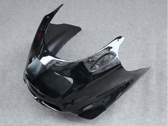 Carenado Moto Kawasaki ZZR1100 1993-2003 - Negro Brillante Baratos