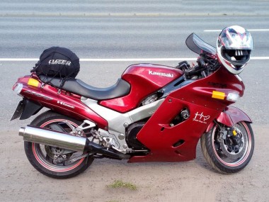Carenados Moto Kawasaki ZZR1100 1993-2003 - Rojo Baratos