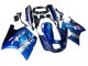 Carenados Moto Kawasaki ZZR1100 1993-2003 - Azul Plata Negro Baratos