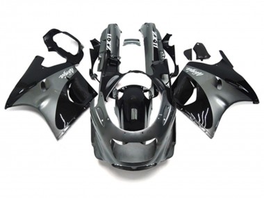 Carenados Moto Kawasaki ZZR1100 1993-2003 - Gris Negro Ninja Baratos