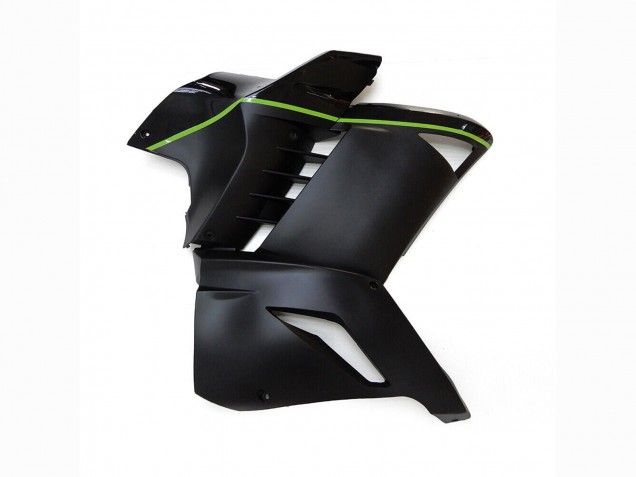 Carenados Moto Kawasaki GTR1400/ZG1400 2007-2009 - Negro Mate Verde Línea Baratos