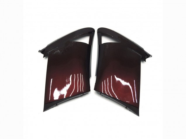 Carenados Moto Kawasaki GTR1400/ZG1400 2007-2009 - Rojo Granate Negro Baratos