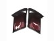 Carenados Moto Kawasaki GTR1400/ZG1400 2007-2009 - Rojo Granate Negro Baratos