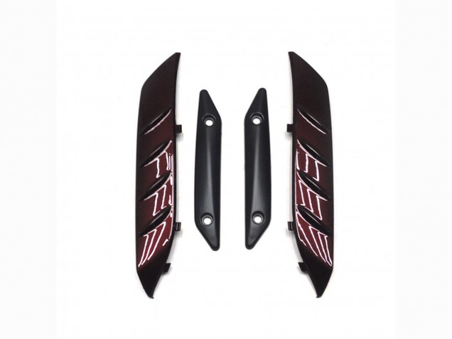Carenados Moto Kawasaki GTR1400/ZG1400 2007-2009 - Rojo Granate Negro Baratos