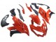 Carenados Moto Kawasaki Versys 650 2015-2021 - Rojo Negro Mate Baratos
