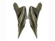 Carenados Moto Kawasaki Versys 650 2022-2025 - Verde Oscuro Negro Baratos