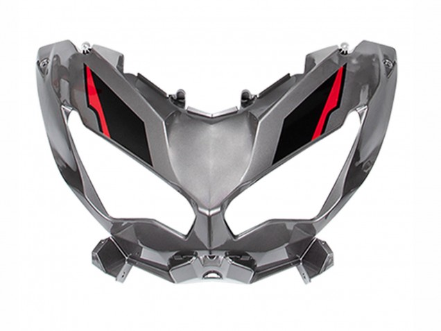 Carenados Moto Kawasaki Versys 650 2022-2025 - Gris Rojo Negro Baratos