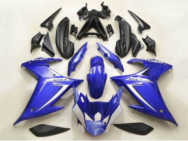 Carenado Moto Yamaha FZ6R 2009-2015 - Azul Blanco Baratos