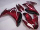Carenados Moto Yamaha FZ6R 2009-2015 - Rojo Blanco Negro Baratos