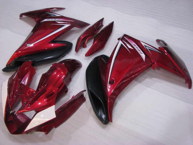 Carenados Moto Yamaha FZ6R 2009-2015 - Rojo Blanco Negro Baratos