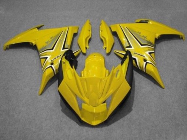 Carenados Moto Yamaha FZ6R 2009-2015 - Amarillo Negro Baratos