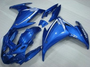 Carenados Moto Yamaha FZ6R 2009-2015 - Azul Blanco Baratos