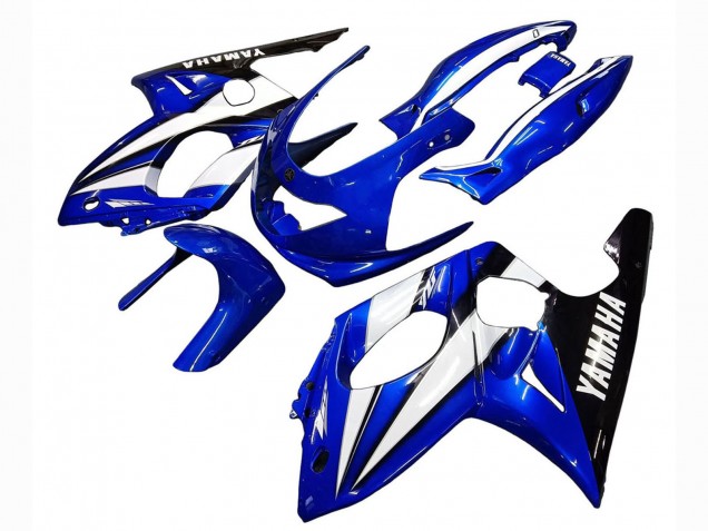 Carenados Moto Yamaha YZF600R Thundercat 1996-2007 - Azul Blanco Negro Baratos