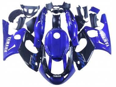 Carenados Moto Yamaha YZF600R Thundercat 1996-2007 - Azul Negro Brillante Baratos