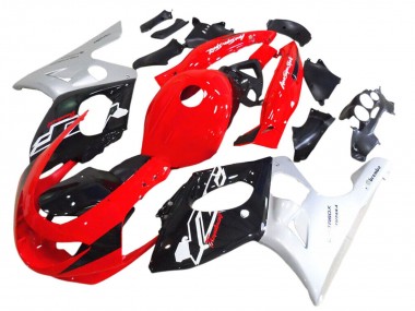 Carenado Moto Yamaha YZF600R Thundercat 1996-2007 - Rojo Negro Plata Baratos