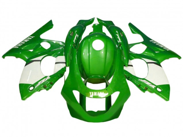 Carenado Moto Yamaha YZF600R Thundercat 1996-2007 - Verde Blanco Baratos