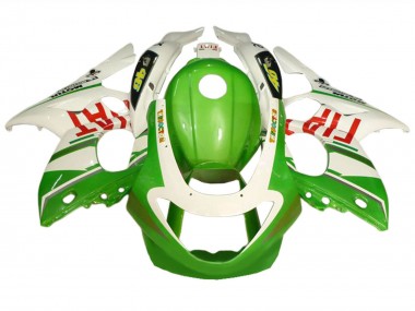 Carenados Moto Yamaha YZF600R Thundercat 1996-2007 - Blanco Verde Fiat Baratos