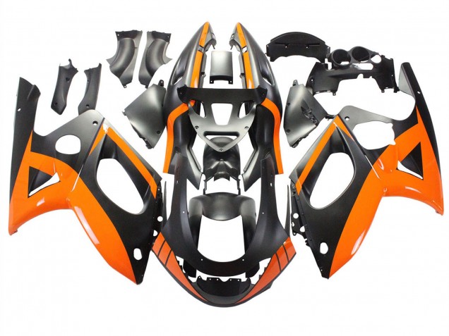 Carenados Moto Yamaha YZF600R Thundercat 1996-2007 - Negro Naranja Baratos