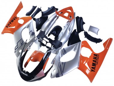 Carenados Moto Yamaha YZF600R Thundercat 1996-2007 - Naranja Gris Negro Brillante Baratos