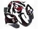 Carenados Moto Yamaha YZF 1000R Thunderace 1997-2007 - Negro Rojo Oscuro Llama Baratos