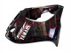 Carenados Moto Yamaha YZF 1000R Thunderace 1997-2007 - Negro Rojo Oscuro Llama Baratos