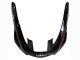 Carenados Moto Yamaha YZF 1000R Thunderace 1997-2007 - Negro Rojo Oscuro Llama Baratos