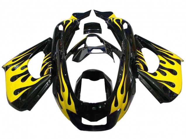 Carenados Moto Yamaha YZF 1000R Thunderace 1997-2007 - Negro Amarillo Baratos