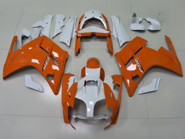 Carenados Moto Yamaha FJR1300 2001-2006 - Naranja Blanco Baratos