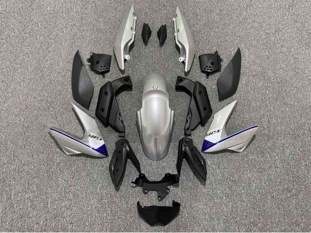 Carenados Moto Yamaha XJ6 2009-2012 - Plata Azul Baratos