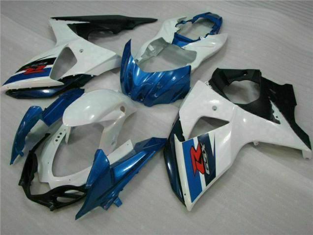 Kits Carenados ABS Suzuki GSXR 1000 2009-2016 - Blanco Azul Negro Baratos