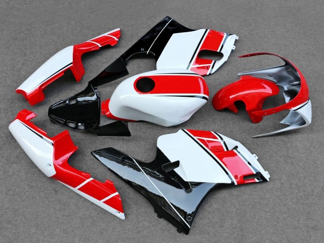 Carenados Moto Yamaha TZR250 3XV 1991-1994 - Blanco Rojo Negro Baratos