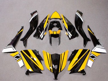 Carenados Moto Yamaha TMAX530 2012-2014 - Negro Brillante Amarillo Blanco Baratos