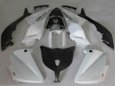 Carenados Moto Yamaha TMAX530 2012-2014 - Blanco Negro Brillante Baratos