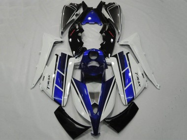 Carenado Moto Yamaha TMAX530 2012-2014 - Blanco Azul Negro Baratos